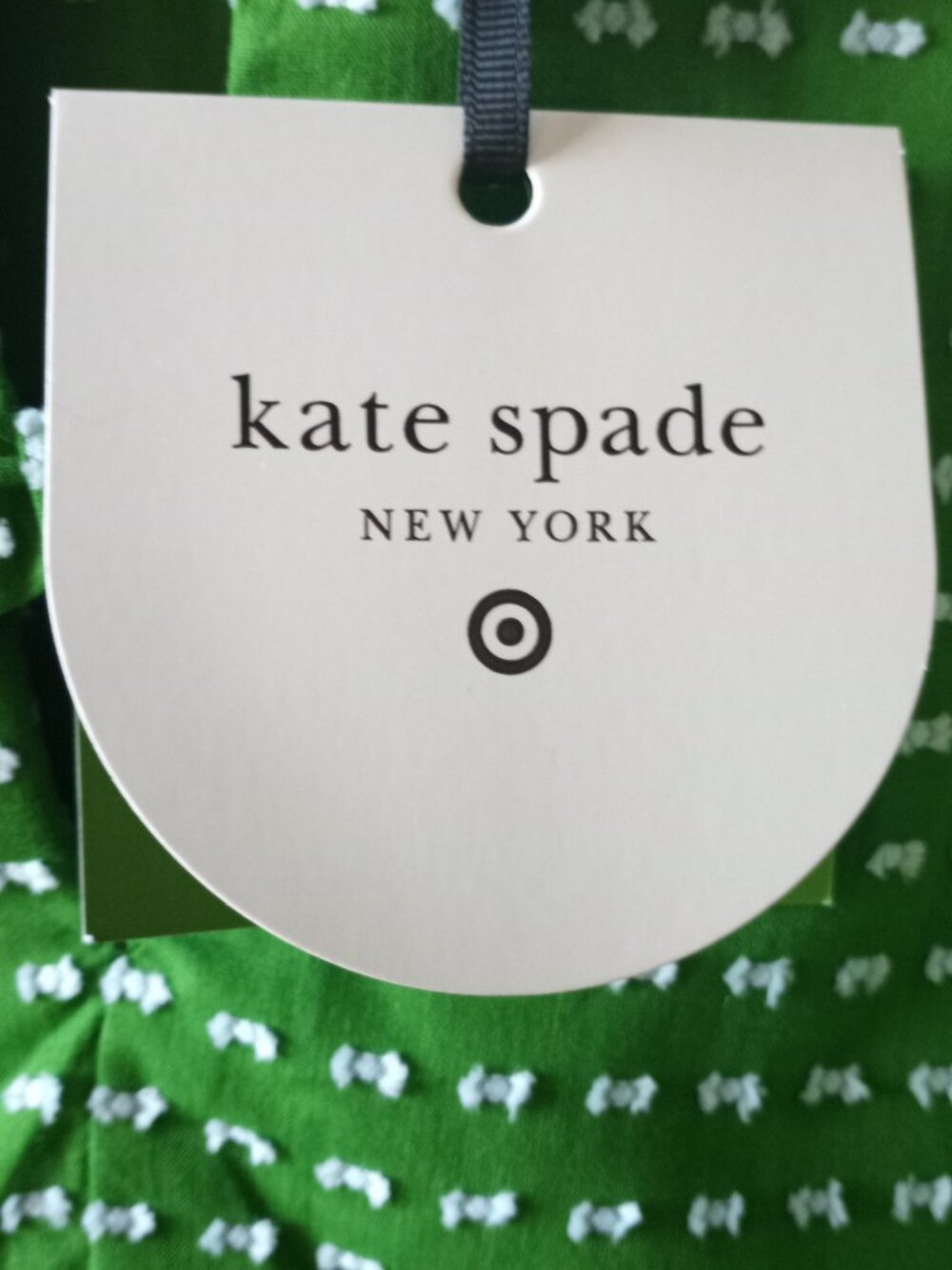 'Kate Spade' For Target Puff Sleeve Top Iconic Bow Size M NWT - Picture 4 of 13